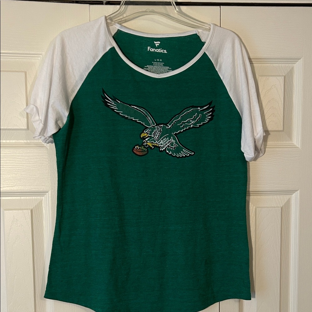 Fanatics Philadelphia Eagles Size L Graphic Tee NWT